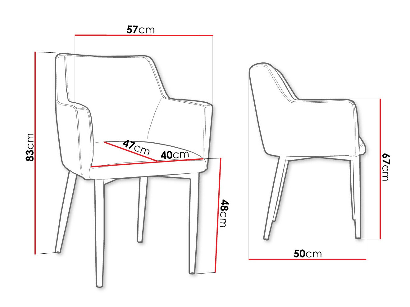 Стул Jackson 108 (Чёрный + Magic Velvet 2217)