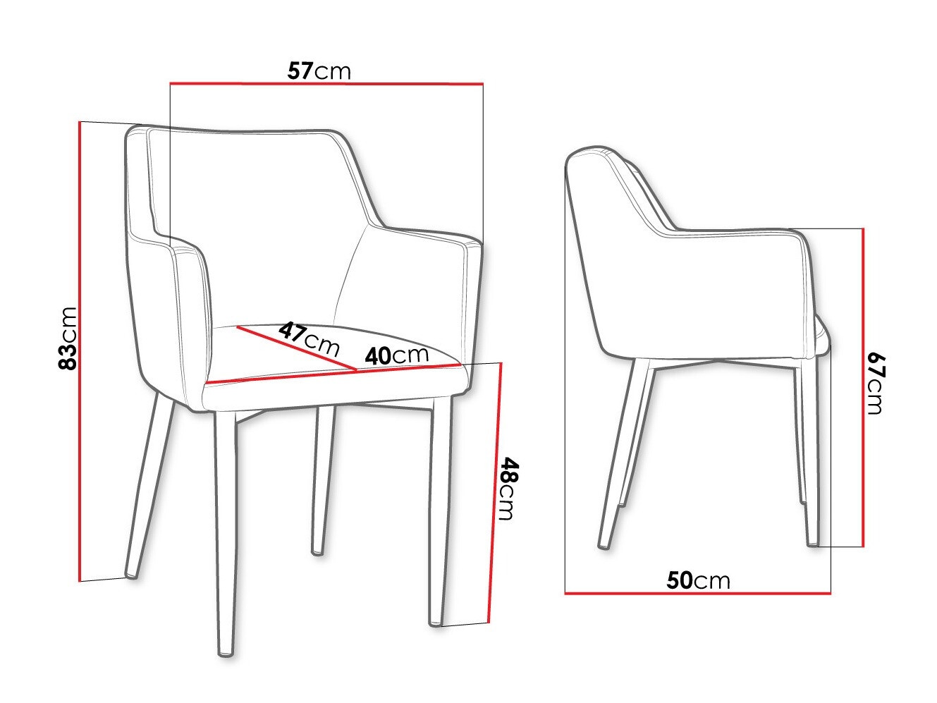 Стул Jackson 108 (Чёрный + Magic Velvet 2240)