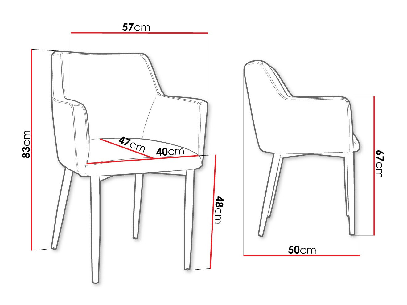 Стул Jackson 108 (Чёрный + Magic Velvet 2258)