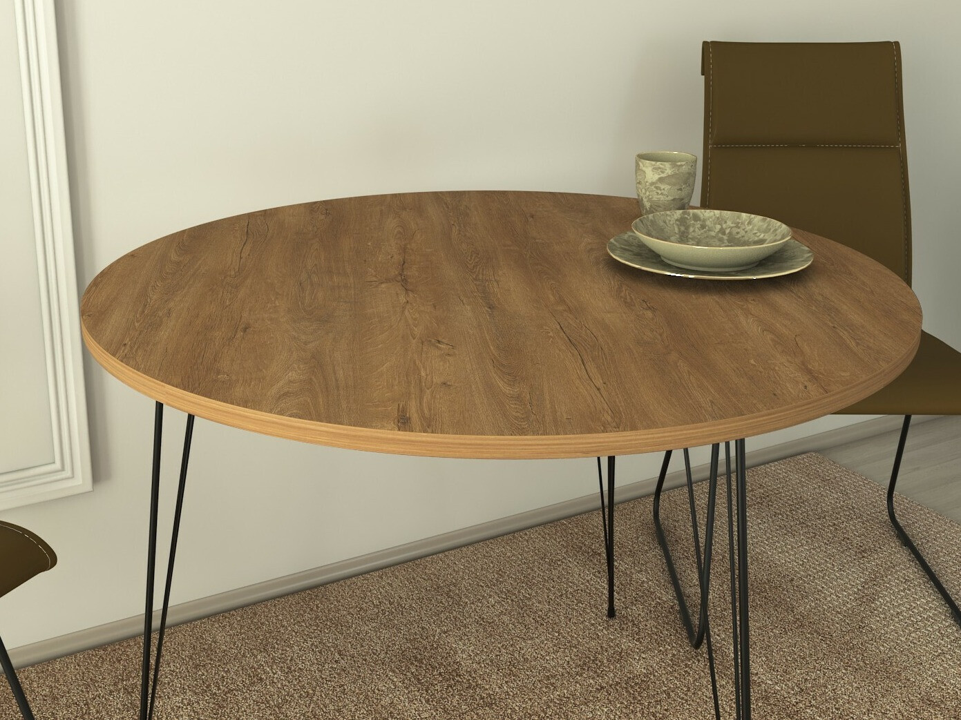 Galds Kailua 597 (Brūns + Melns)