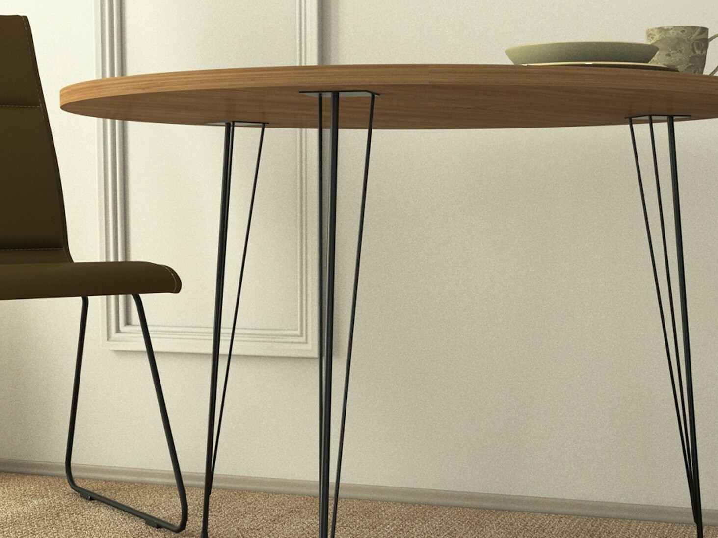 Galds Kailua 597 (Brūns + Melns)