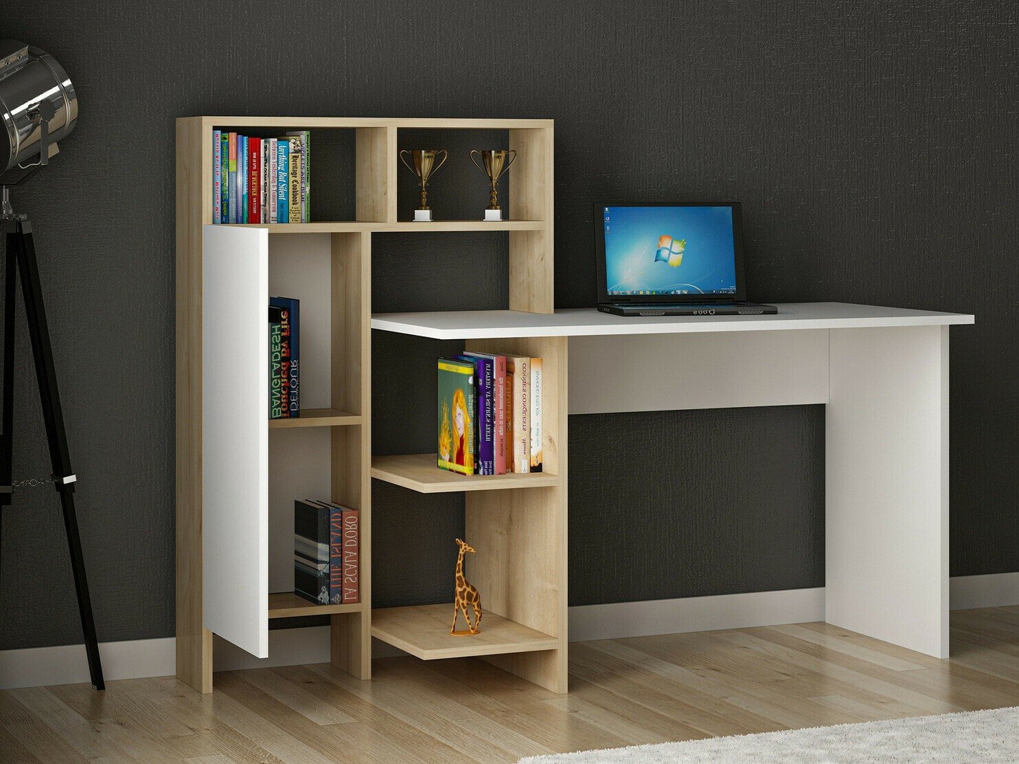 Rakstāmgalds Kailua 594 (Balts + Ozols)