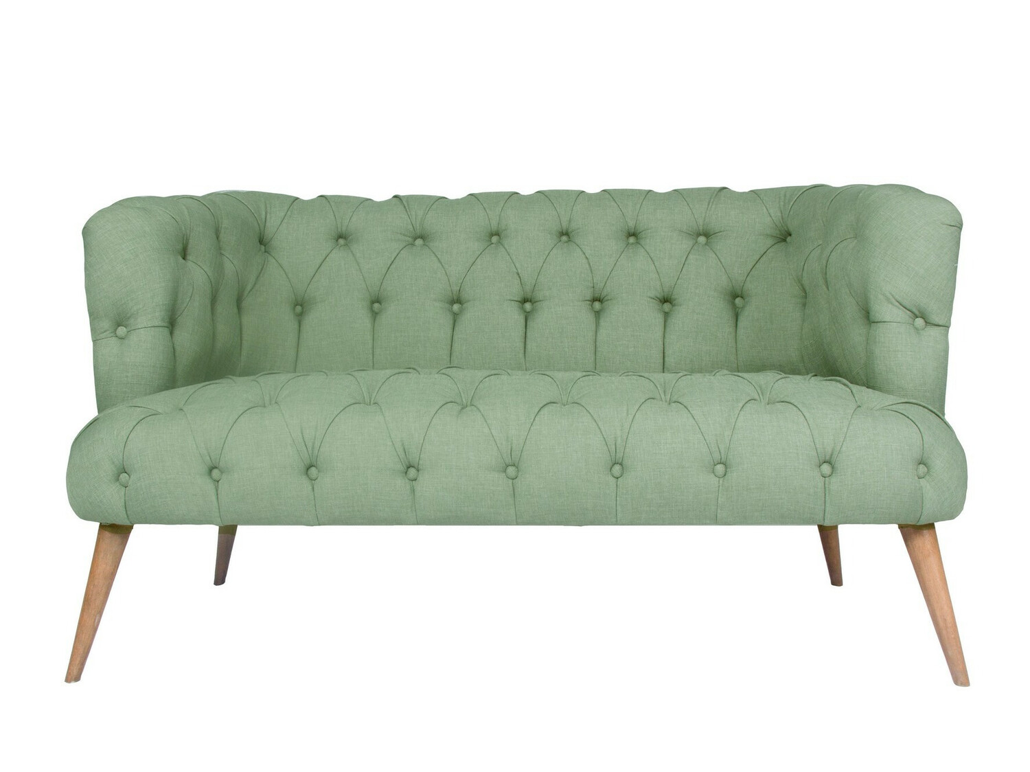 Chesterfield dīvāns Altadena 249 (Gaiši zaļa)