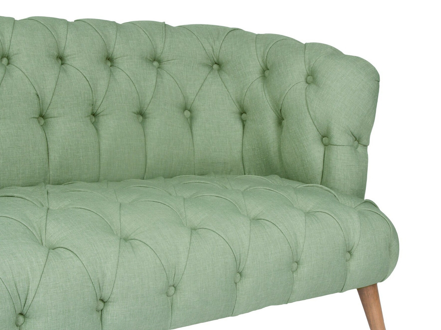 Chesterfield dīvāns Altadena 249 (Gaiši zaļa)