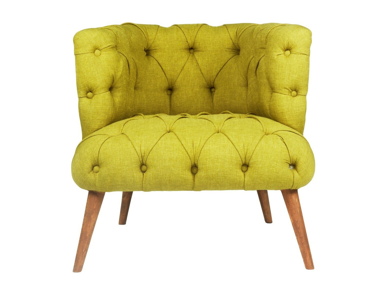 Chesterfield krēsls Altadena 262 (Dzeltenīgi zaļš)