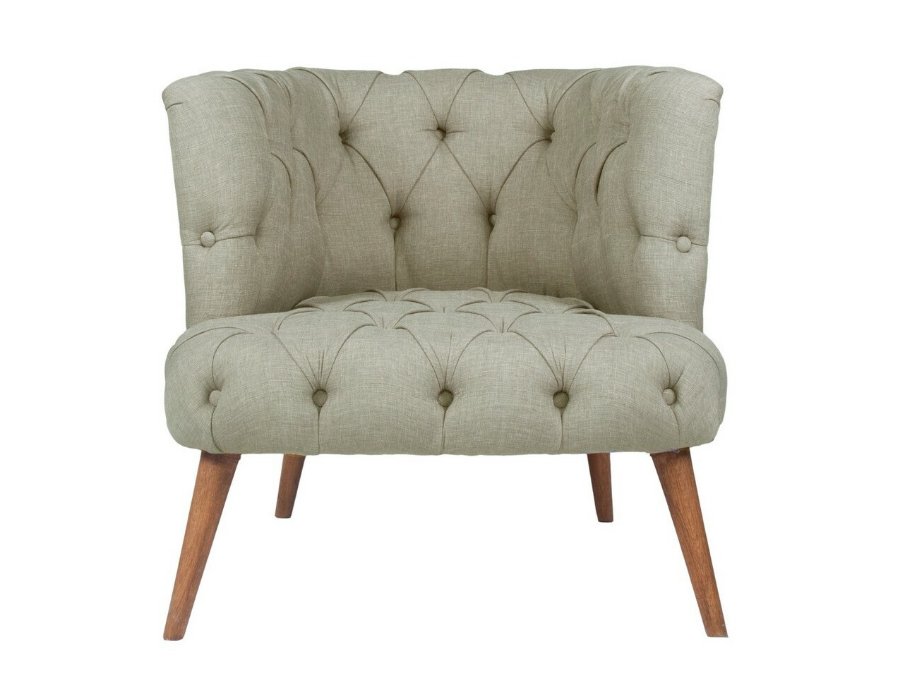 Chesterfield krēsls Altadena 262 (Gaiši pelēks)