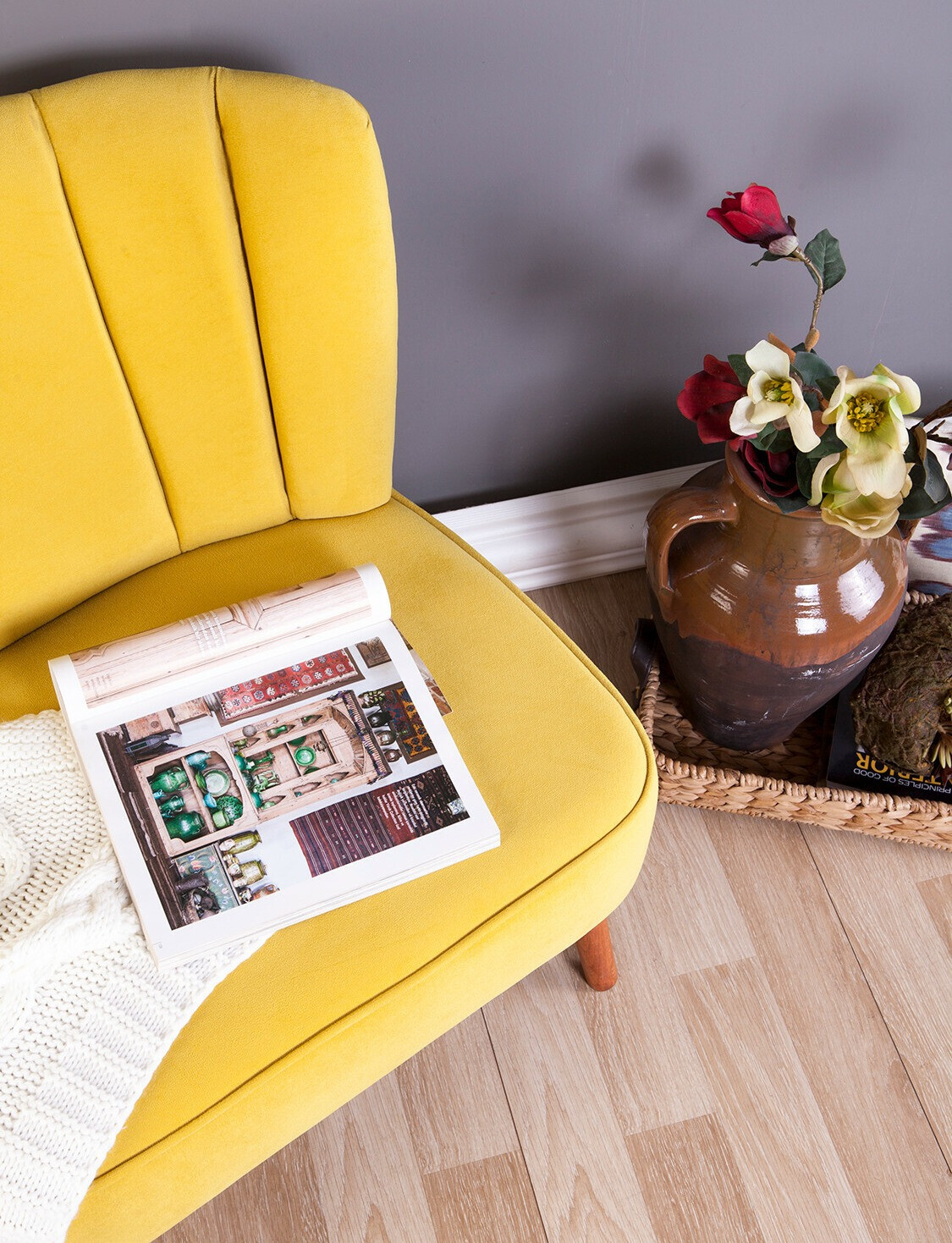 Krēsls Altadena 235 (Dzeltens)