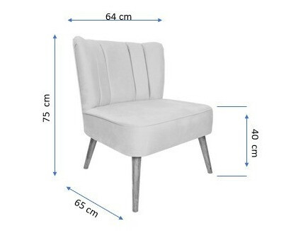 Krēsls Altadena 235 (Dzeltens)