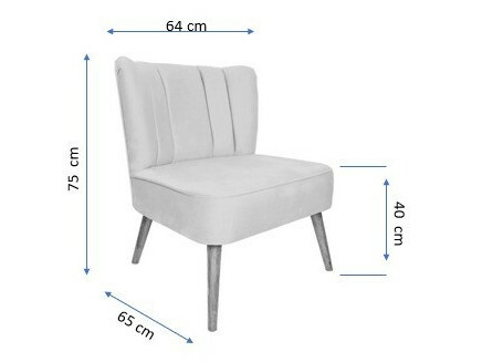 Krēsls Altadena 235 (Gaiši zils)