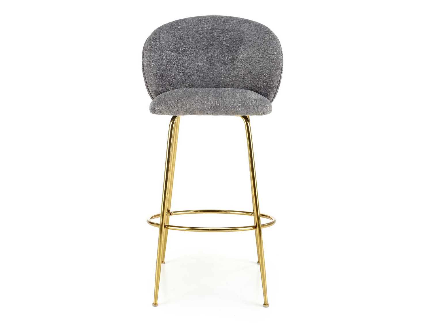 Барный стул Houston 1554 (Серый + Золотой)