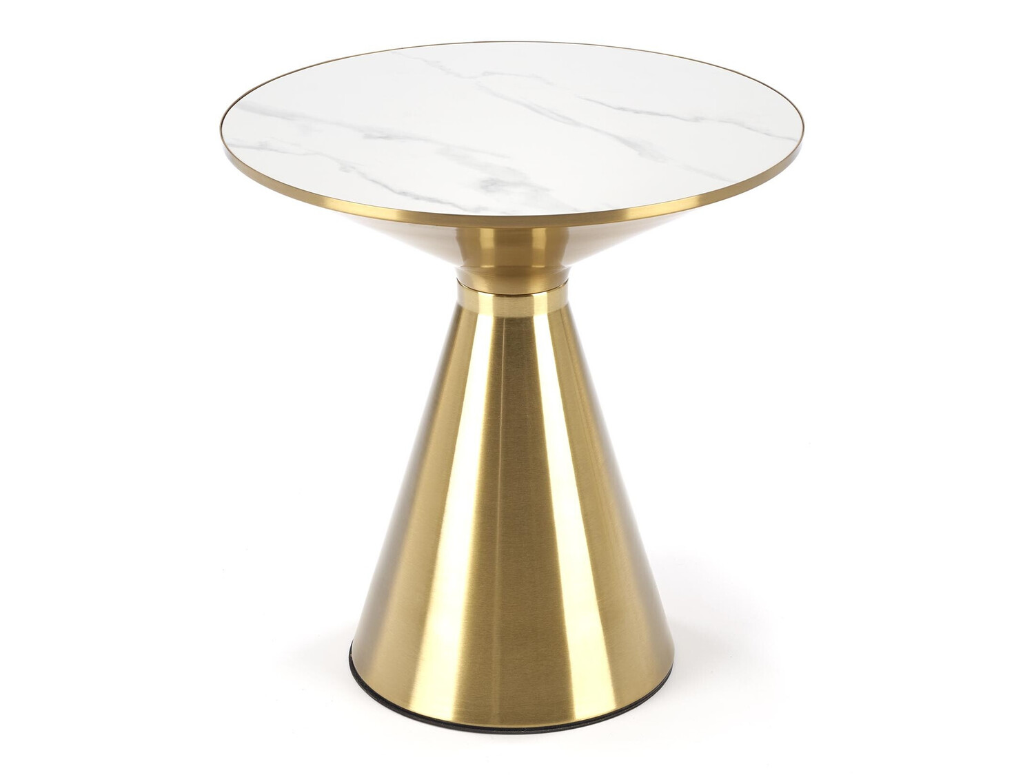 Журнальный столик Houston 1553 (Золотой + Белый мрамор)