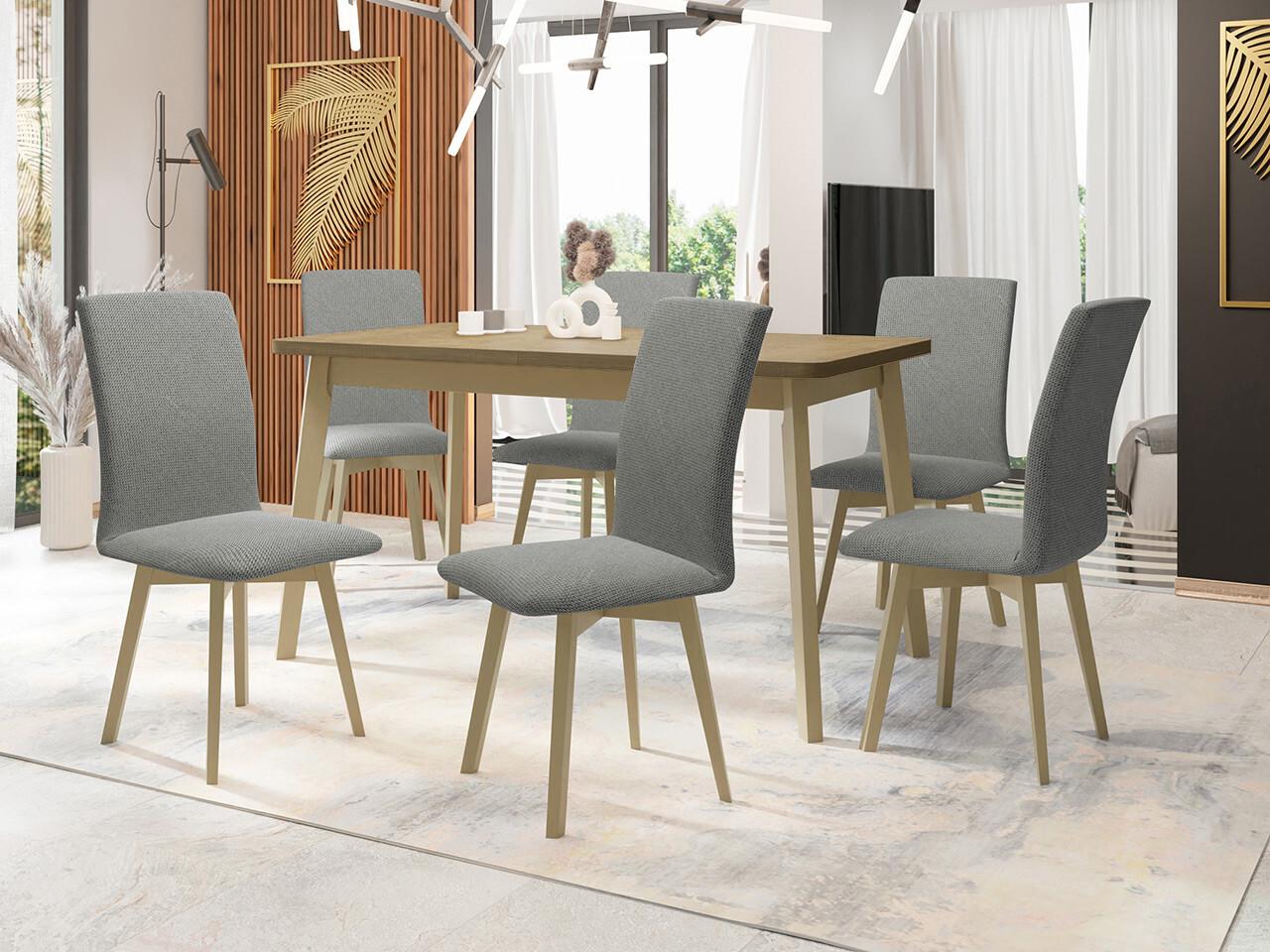 Обеденный гарнитур Victorville 335 (Сонома Дуб)