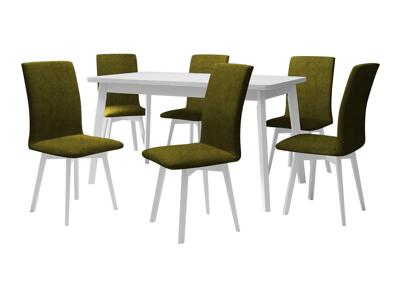 Ēdamistabas komplekts Victorville 335 (Balts)