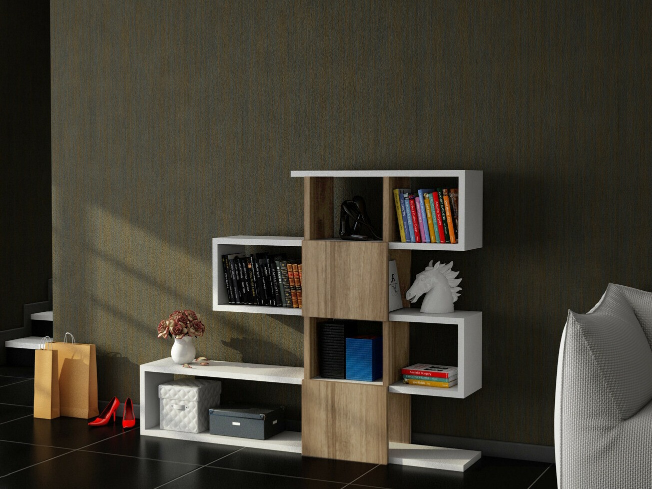 Plaukts Kailua 677 (Balts + Rieksts)