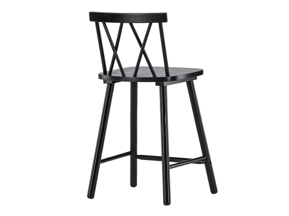Низкий барный стул Dallas 4202 (Чёрный)
