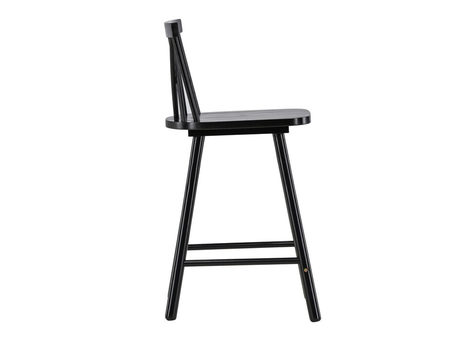 Zemais bāra krēsls Dallas 4202 (Melns)