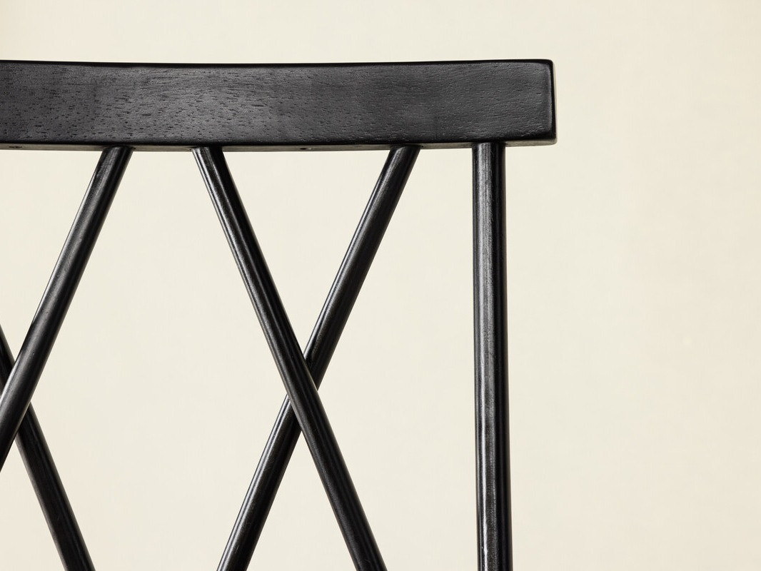 Zemais bāra krēsls Dallas 4202 (Melns)