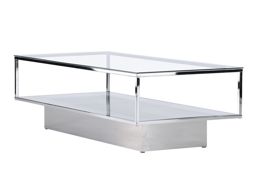 Žurnālu galdiņš Dallas 4212 (Sudraba)