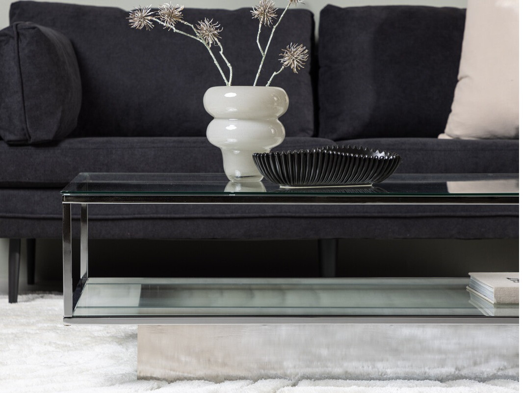 Žurnālu galdiņš Dallas 4212 (Sudraba)