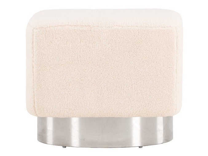 Pufs Dallas 4219 (Gaiši brūns + Sudraba)