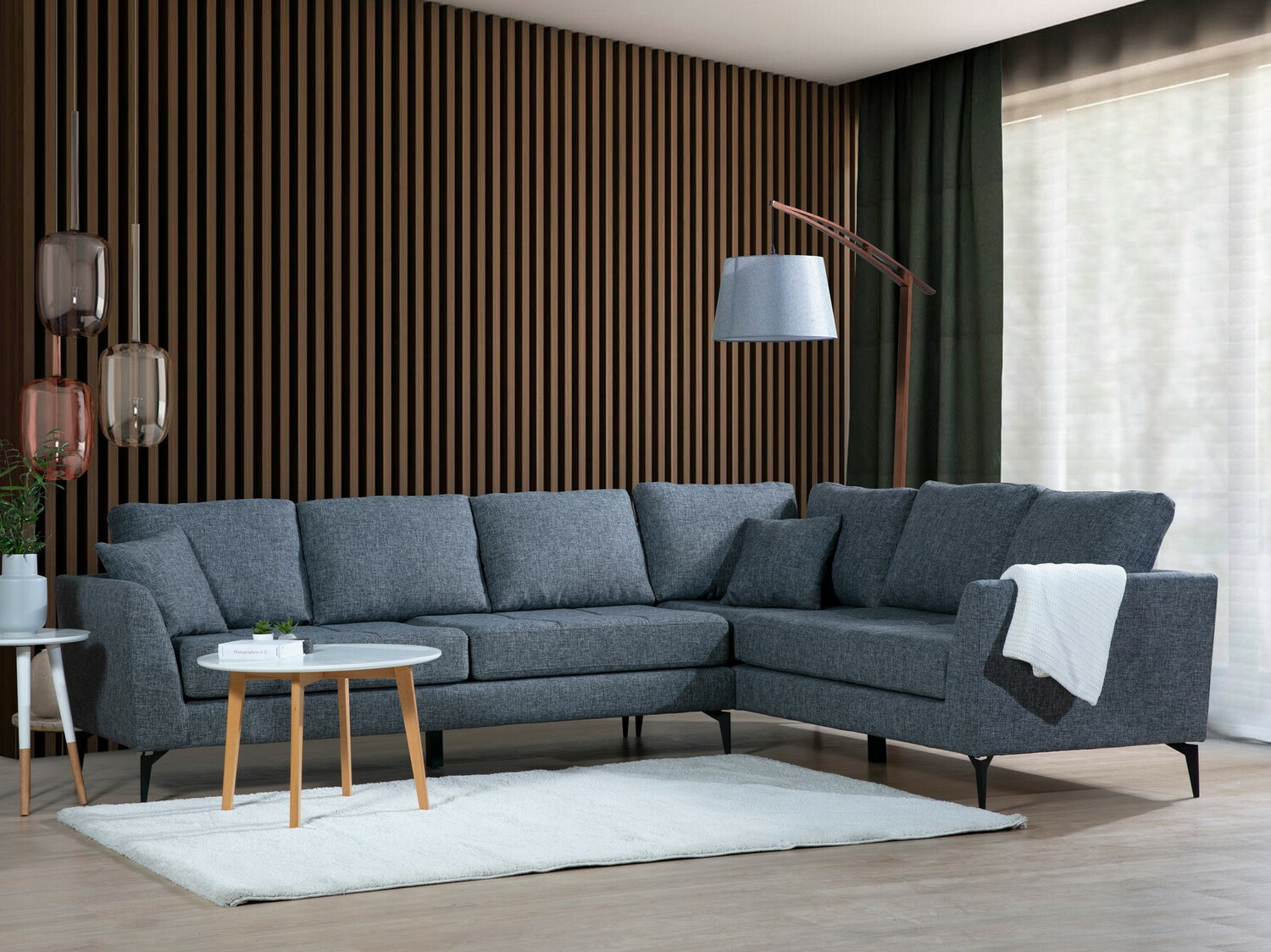 Stūra dīvāns Altadena 266 (Labais)