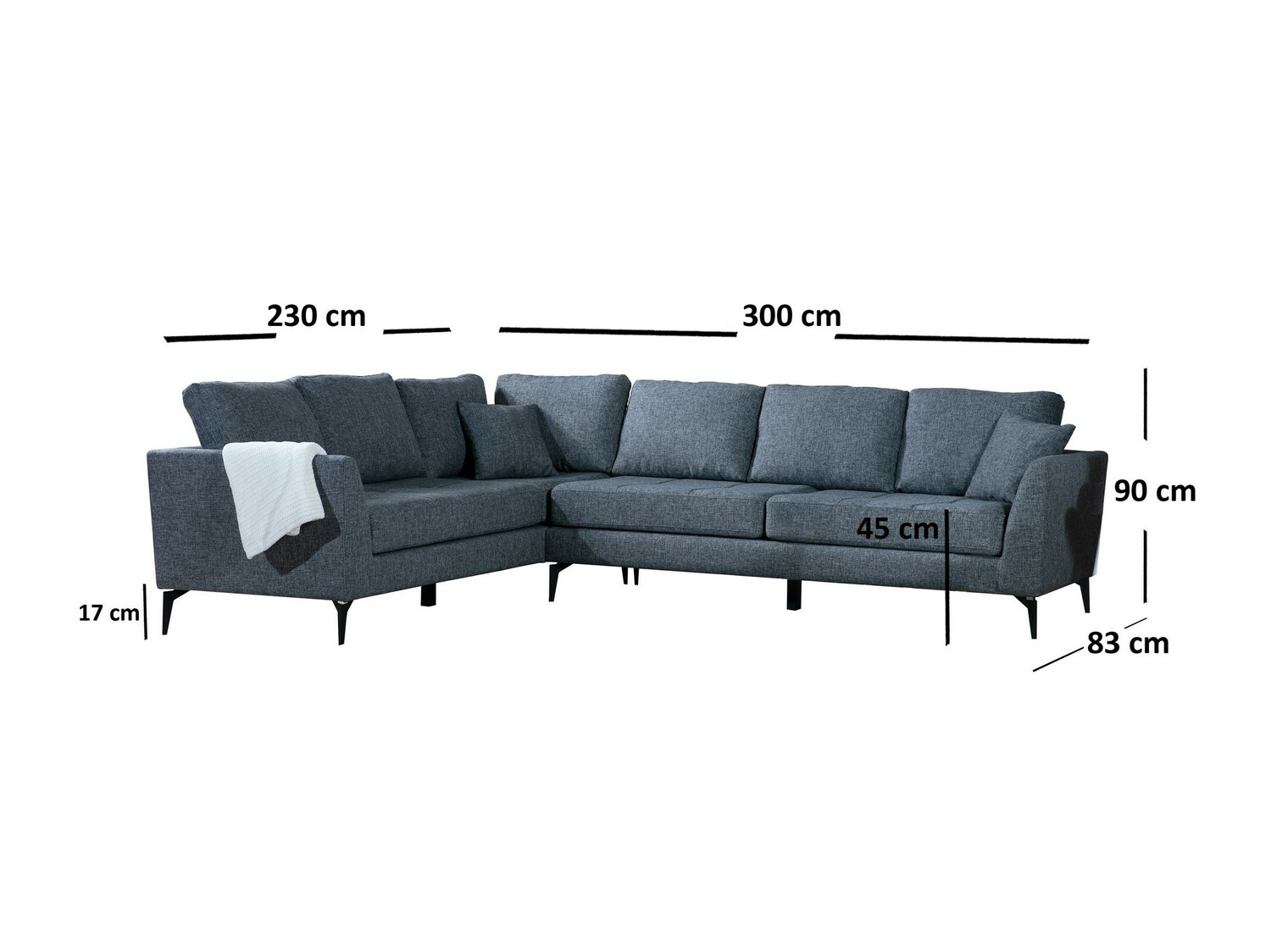 Угловой диван Altadena 266 (Левый)