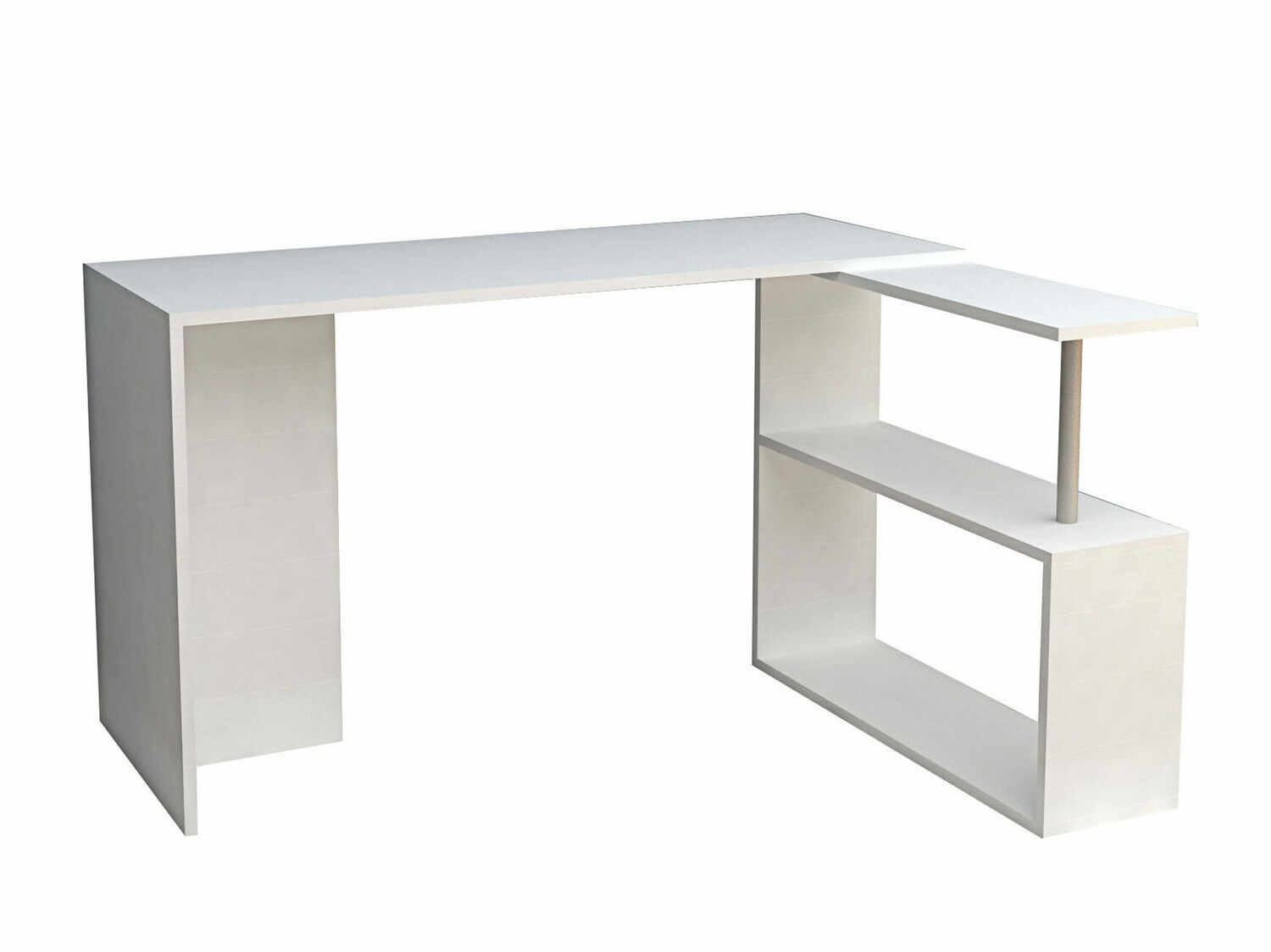 Stūra rakstāmgalds Kailua 792 (Balts)