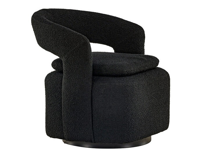 Atpūtas krēsls Dallas 3170 (Melns)