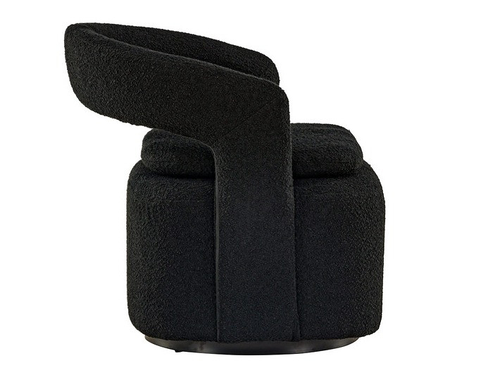 Atpūtas krēsls Dallas 3170 (Melns)