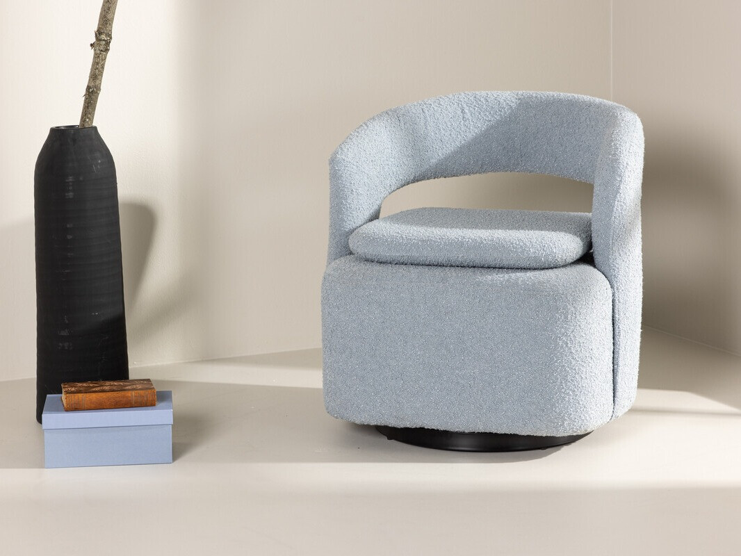 Кресло Dallas 3170 (Голубой + Чёрный)