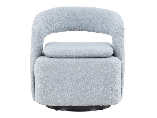 Krēsls Dallas 3170 (Gaiši zils + Melns)