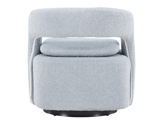 Krēsls Dallas 3170 (Gaiši zils + Melns)