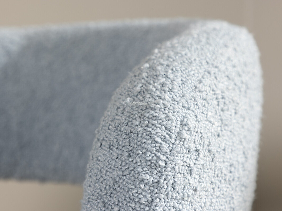 Krēsls Dallas 3170 (Gaiši zils + Melns)