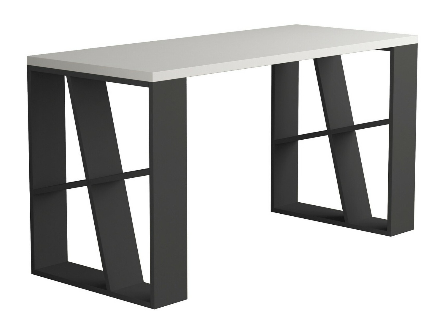 Письменный cтол Kailua 802 (Белый + Антрацит)