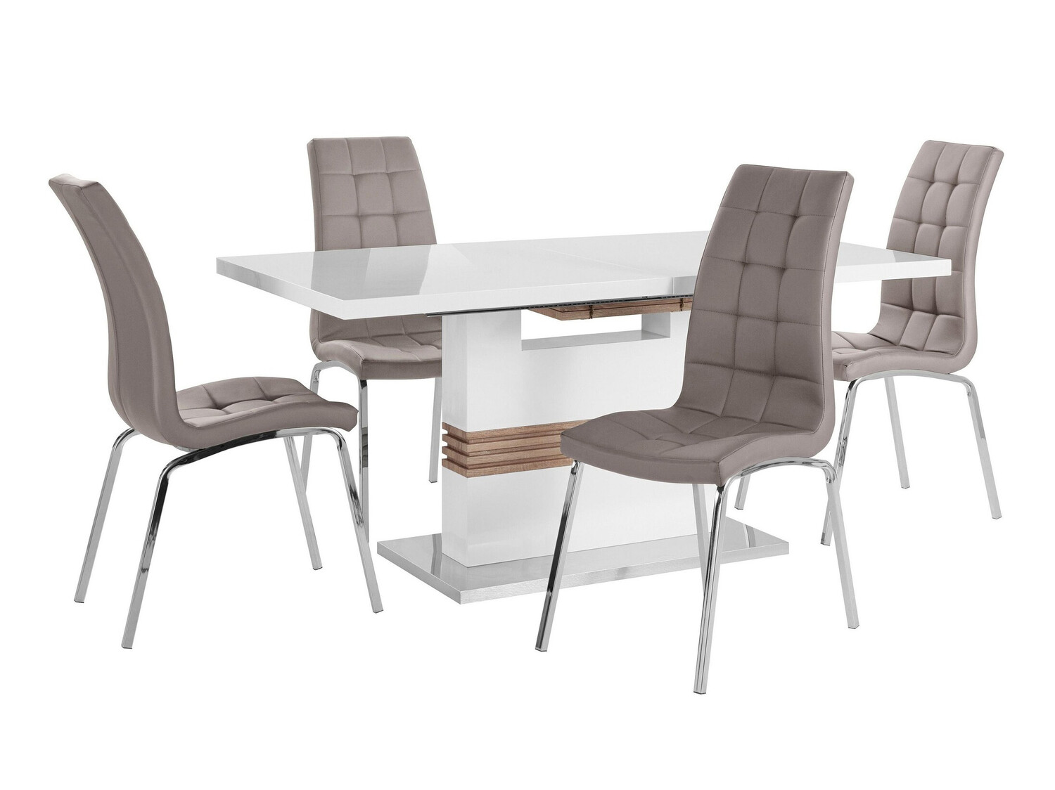 Обеденный гарнитур Denton 1111 (Капучино)