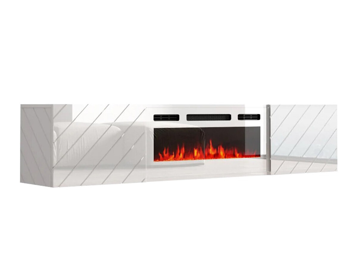 TV galds Charlotte 192 (Balts)