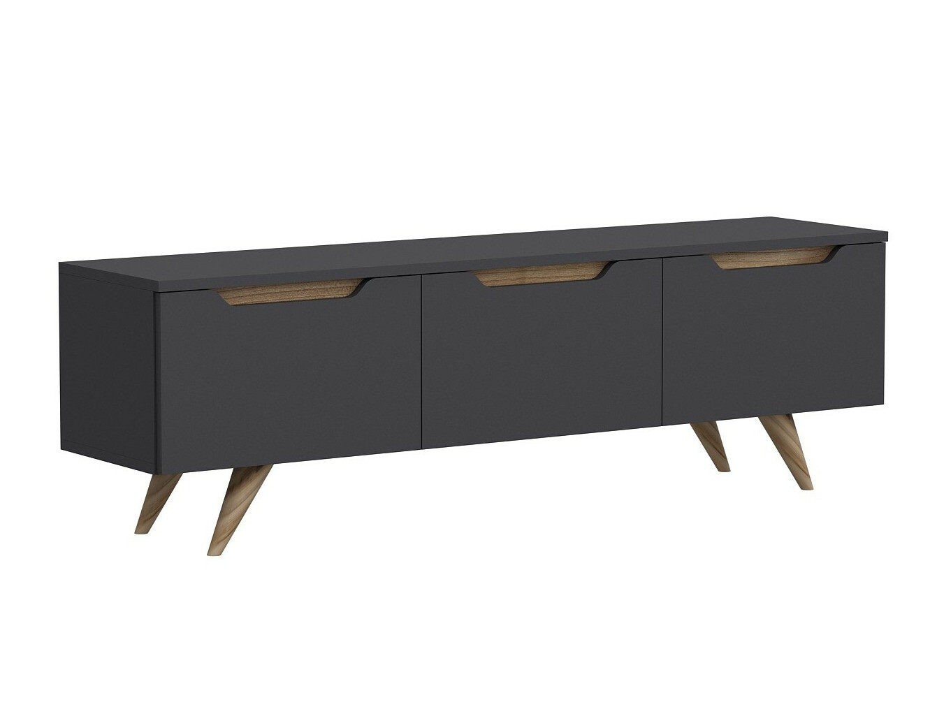 ТВ тумба Kailua 947 (Антрацит + Дуб)