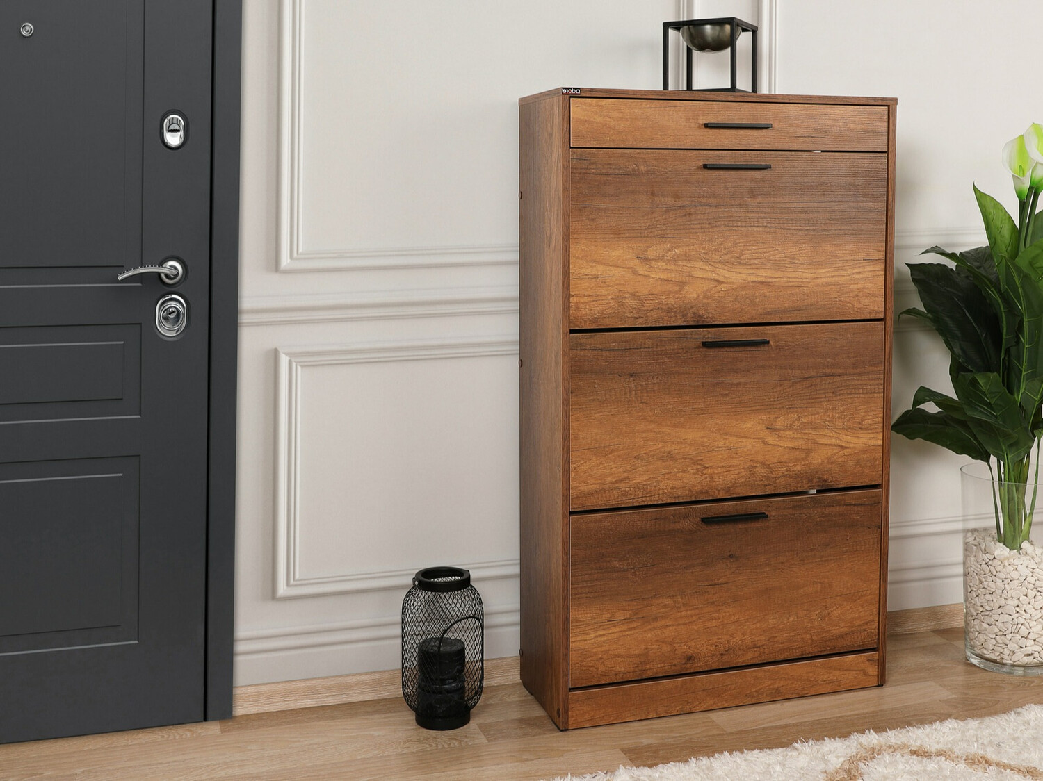 Kurpju kaste Kailua 1033 (Melns + Riekstkoks)