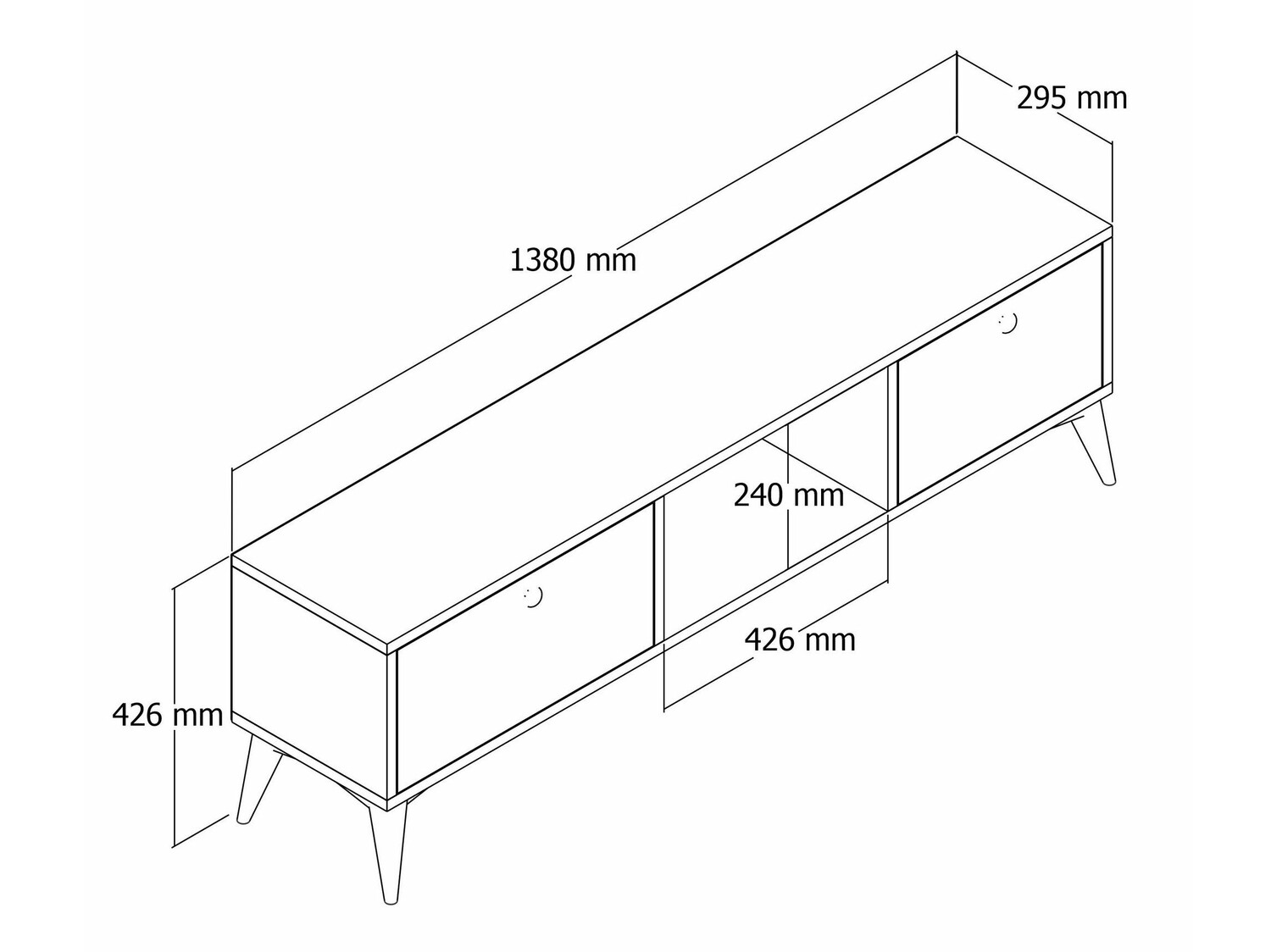 TV galds Kailua 1012