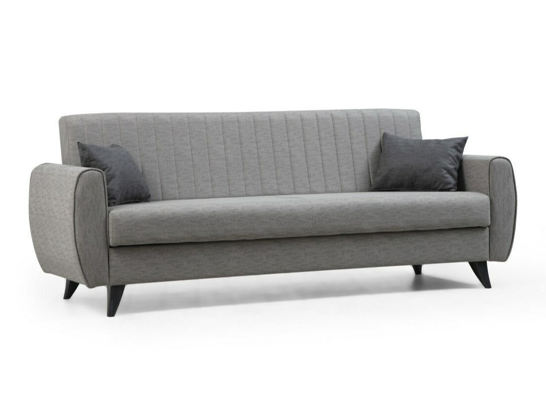 Dīvāns gulta Altadena 597 (Gaiši pelēks)