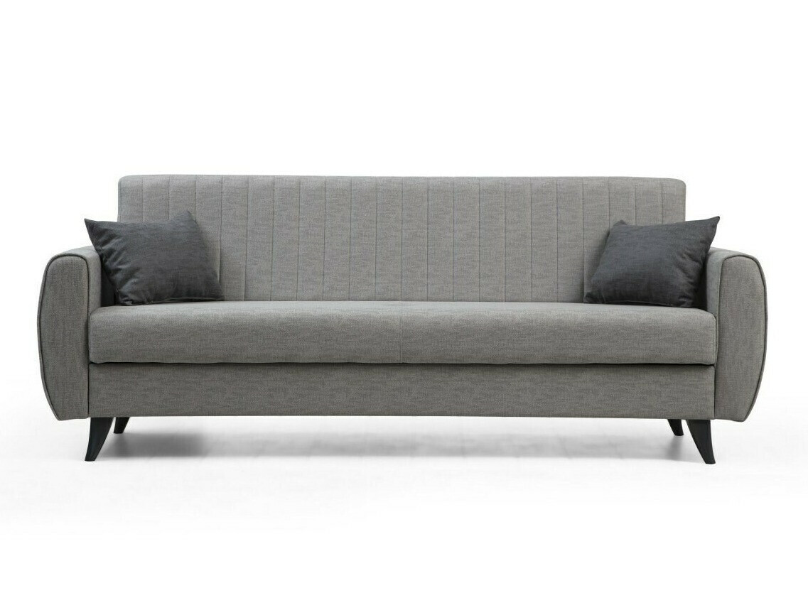 Dīvāns gulta Altadena 597 (Gaiši pelēks)