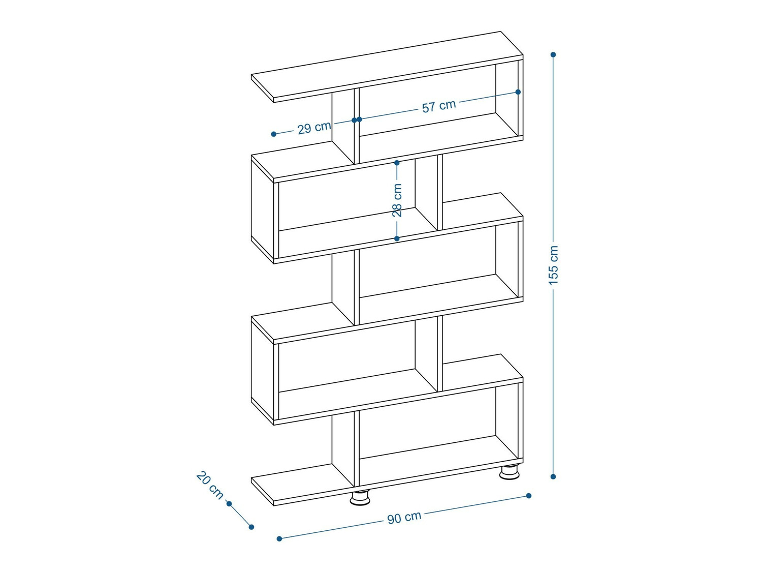 Plaukts Kailua 1042 (Riekstkoks)
