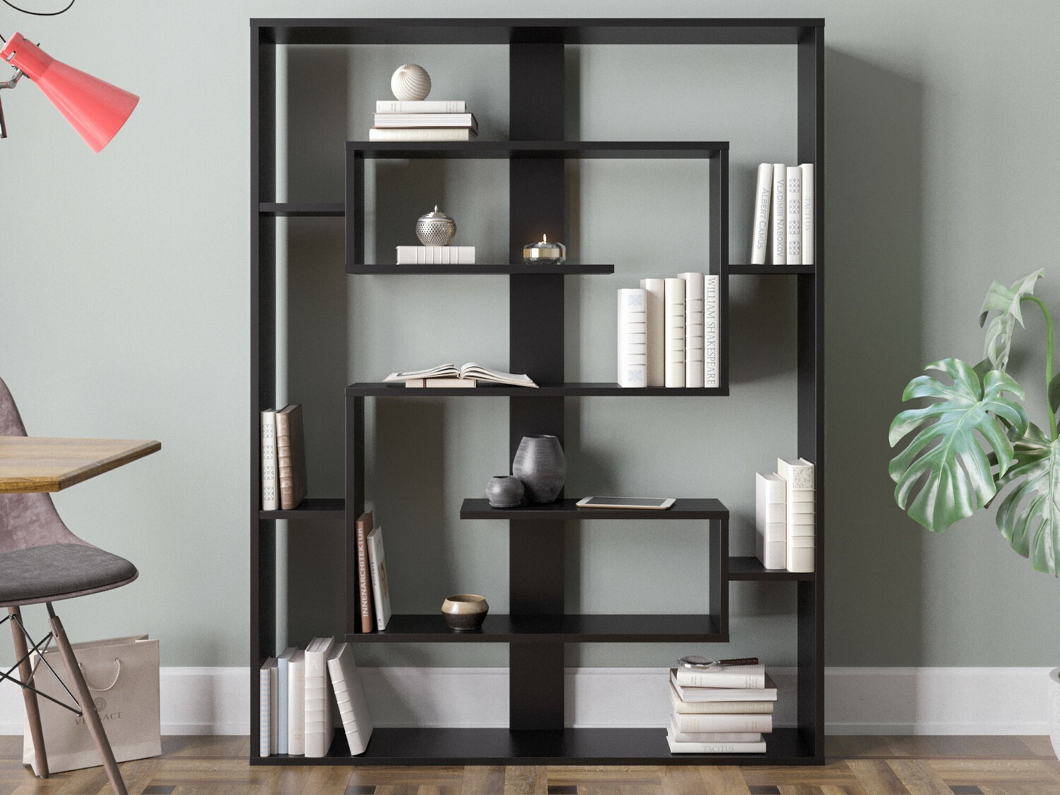 Plaukts Kailua 1076 (Melns)