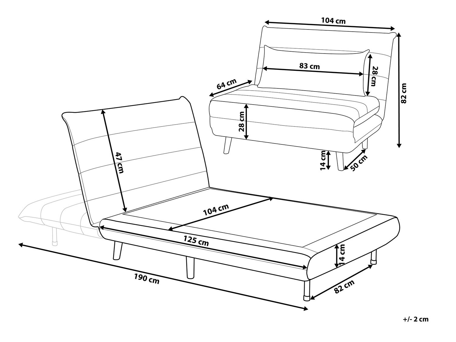Кресло Berwyn 114 (Синий)