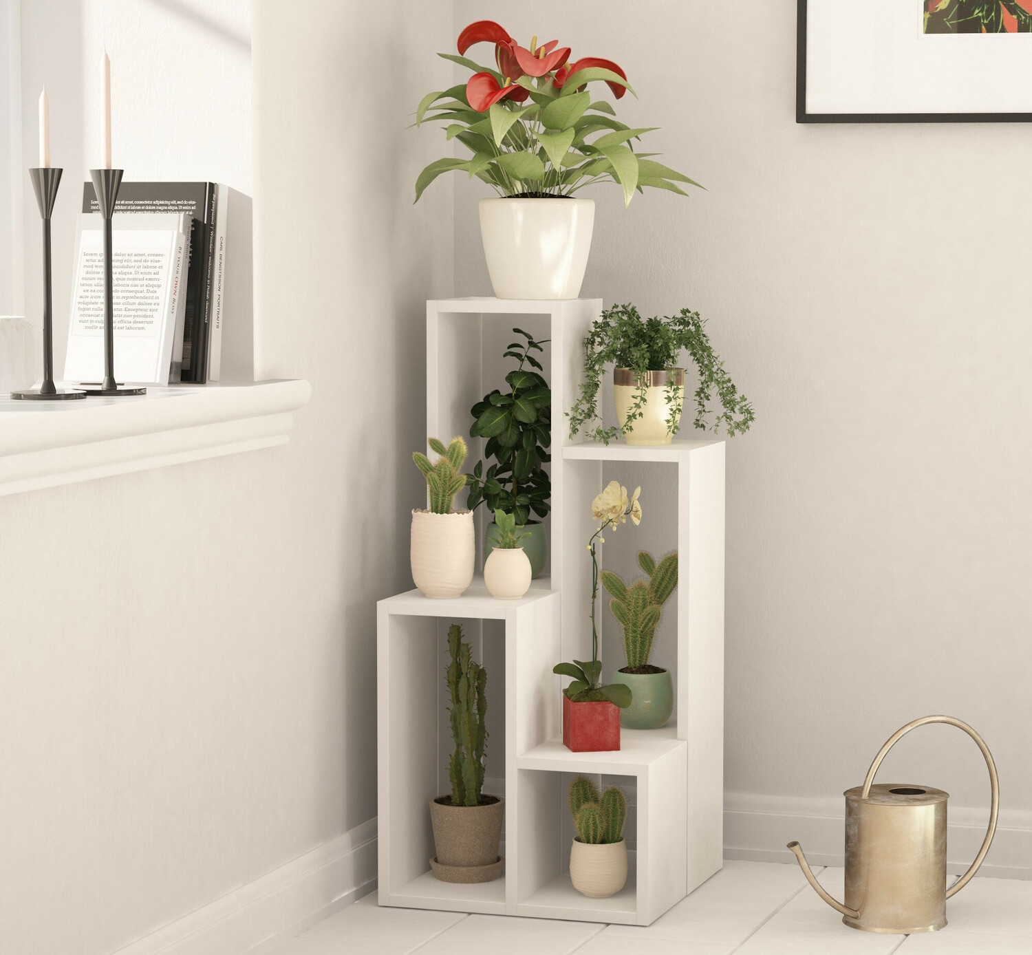 Plauktu komplekts Kailua 1091 (Balts)