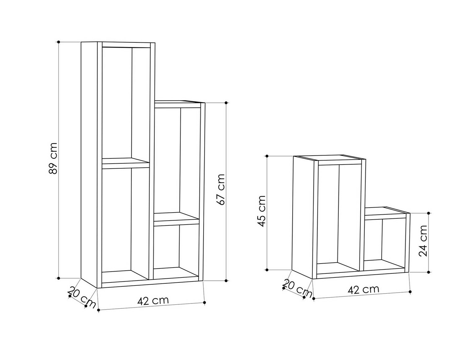 Plauktu komplekts Kailua 1091 (Balts)