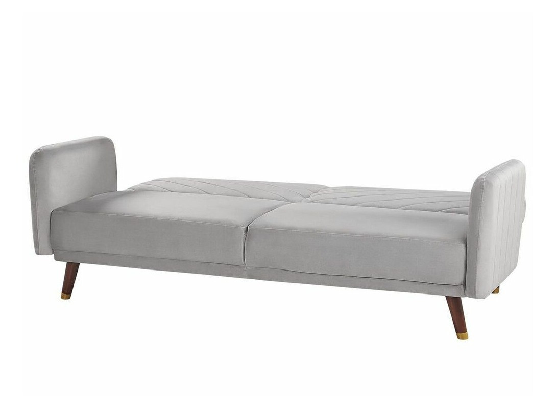 Dīvāns gulta Berwyn 120 (Gaiši pelēks)