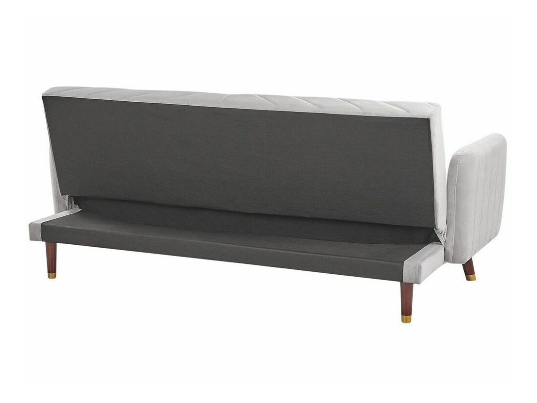 Dīvāns gulta Berwyn 120 (Gaiši pelēks)