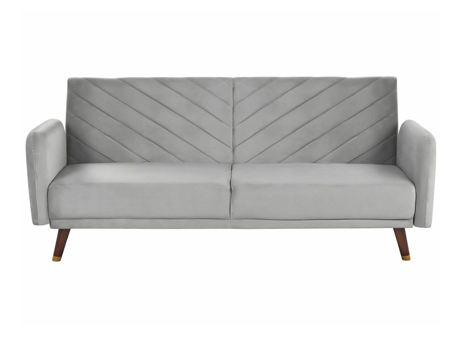 Dīvāns gulta Berwyn 120 (Gaiši pelēks)