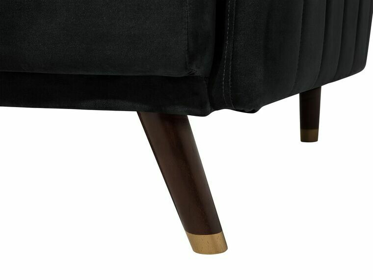 Dīvāns gulta Berwyn 120 (Melns)